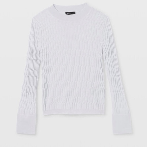 Club Monaco Signature Ribbed Mock Neck Sweater - Picture 3 of 10